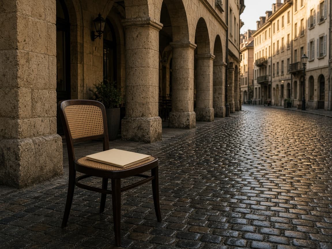 Arcade de la vieille ville de Genève et dossier crème : impôt cantonal et 3a.