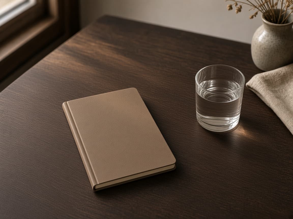 Téléphone retourné et carnet d’épargne sur noyer : le 3a VIAC, application et fondation.